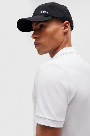 Gorra BOSS anti desgarros con logo, seis paneles