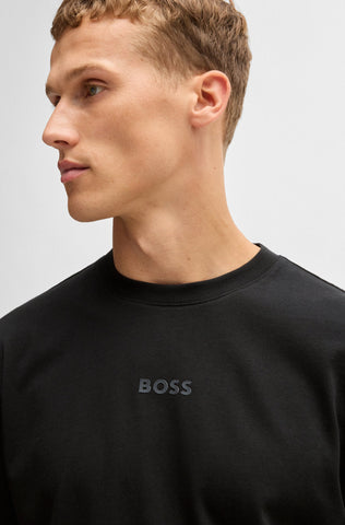 T-Shirt BOSS Oversize fit Con Logo en el centro