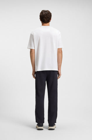 Suéter BOSS Oversize Fit de jersey de algodón con logotipo tonal