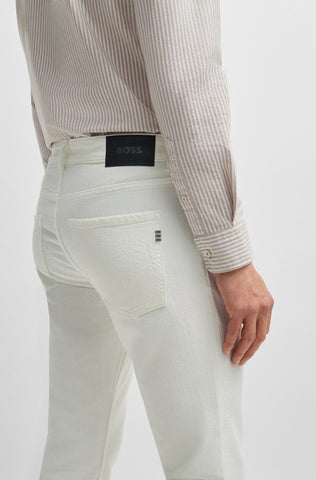 Jeans Boss Delaware Slim Fit En Denim Elástico