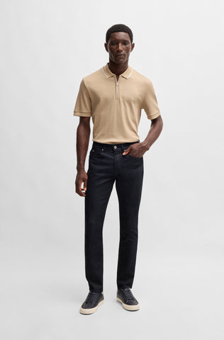 Jeans Boss Delaware de Slim fit en denim elástico color índigo