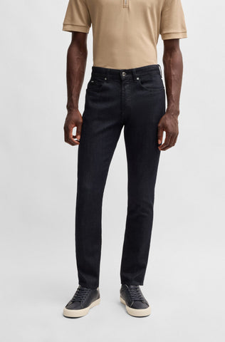 Jeans Boss Delaware de Slim fit en denim elástico color índigo