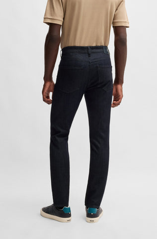 Jeans Boss Delaware de Slim fit en denim elástico color índigo