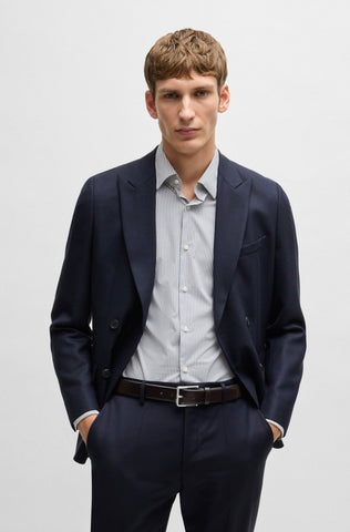 Correa BOSS de piel italiana