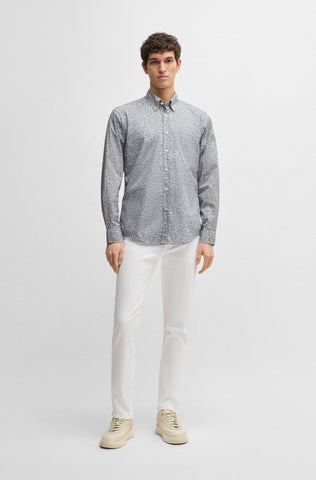 Jeans Boss Delaware slim fit en denim suave