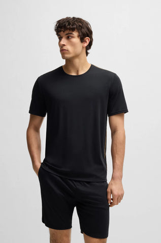 Set Pyjama BOSS Sueter + Pantalón con Stretch con costura overlock