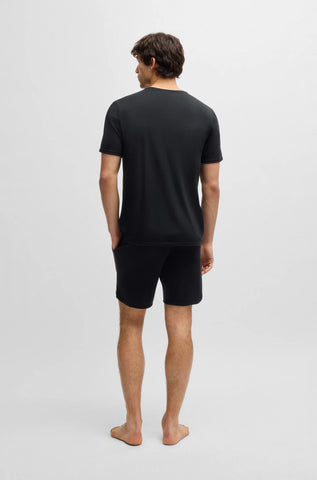 Set Pyjama BOSS Sueter + Pantalón con Stretch con costura overlock