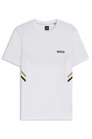 T-Shirt BOSS Dry fit Active en Piqué Slim fit