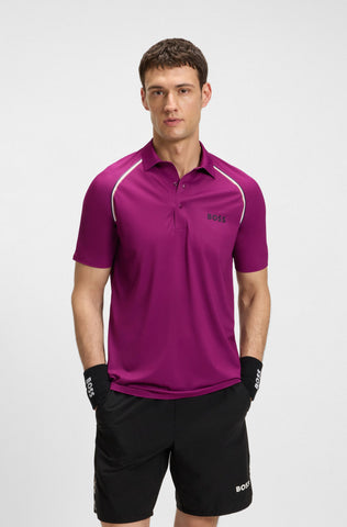 Polo BOSS Slim fit Active slim Dry fit odour control