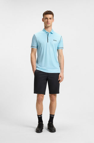 Polo BOSS Active Paddy golf Regular fit ripstop fabric