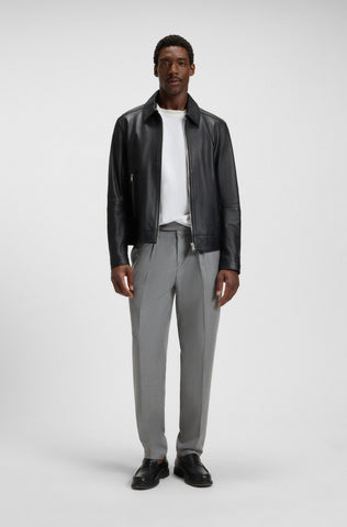 T-Shirt BOSS Slim fit de algodón Mercerizado