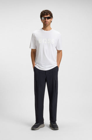T-Shirt BOSS Relaxed fit Logo Estructurado Mirror