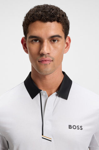 Polo BOSS Active Paddy Regular Dry fit Quick Dry con Stretch