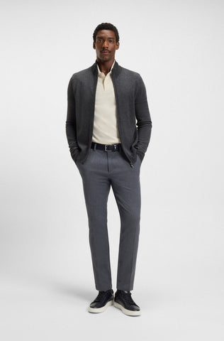 Polo BOSS Regular fit en Algodón Fino Transpirable Con Estructuras de Espiga