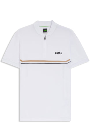 Polo Shirt BOSS Active con detalles anatómicos sin costuras Slim Fit