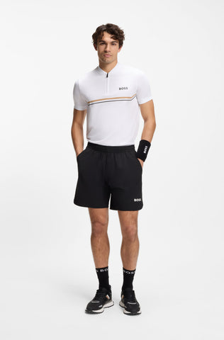 Polo Shirt BOSS Active con detalles anatómicos sin costuras Slim Fit