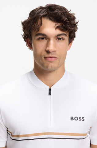 Polo Shirt BOSS Active con detalles anatómicos sin costuras Slim Fit