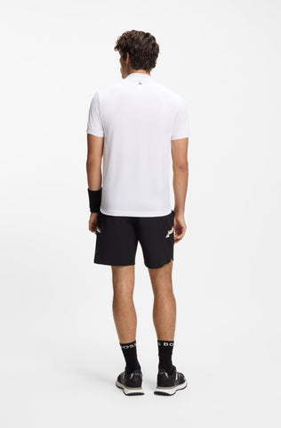 Polo Shirt BOSS Active con detalles anatómicos sin costuras Slim Fit