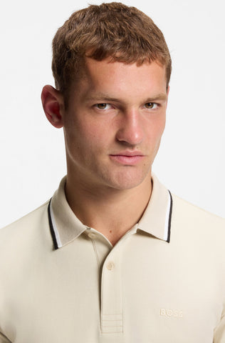 Polo Shirt BOSS Paddy de algodón interlock