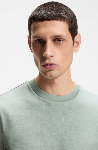 T-Shirt BOSS de algodón Bubble-structure Regular Fit