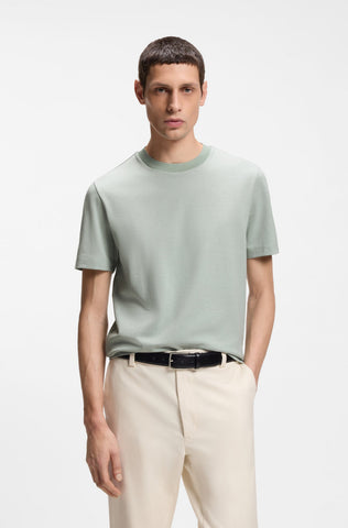 T-Shirt BOSS de algodón Bubble-structure Regular Fit