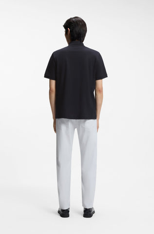 Polo Shirt BOSS de piqué de algodón con monograma Double B Regular Fit