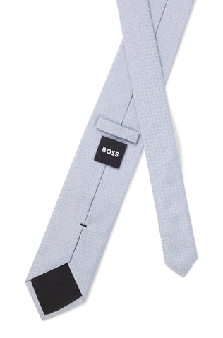 Corbata BOSS con patrón Jacquard