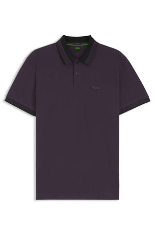Polo BOSS de Algodón en Piqué Regular fit