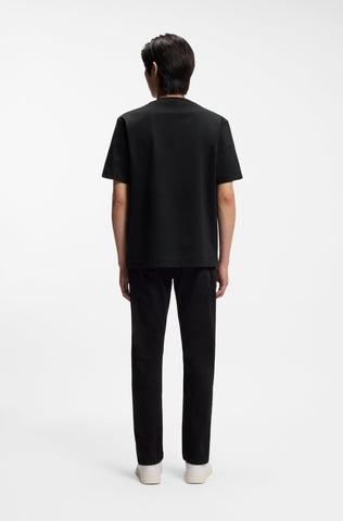 T-Shirt BOSS de algodón mercerizado con monograma de doble B Relaxed Fit