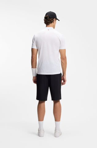 Polo BOSS Golf para Hombre con Cremallera - Blanco