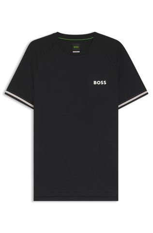 Camiseta BOSS TS_TOC Serve 2 Slim Fit - Negro