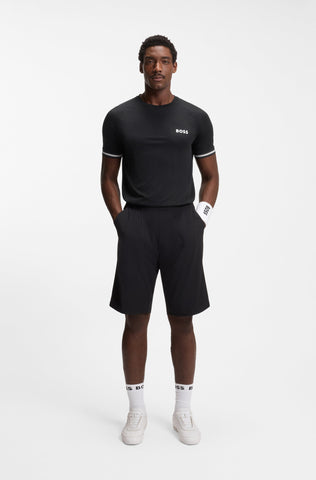 Camiseta BOSS TS_TOC Serve 2 Slim Fit - Negro