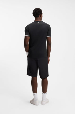 Camiseta BOSS TS_TOC Serve 2 Slim Fit - Negro