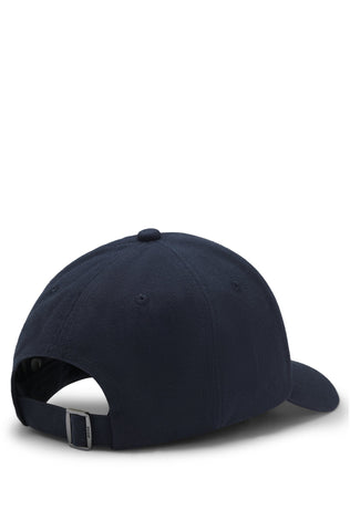 Gorra BOSS Zed-CA-B-Icon de Algodón con Monograma Double B – Azul Oscuro