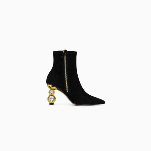 Bota Kat Maconie Ichigo con Tacón Joya – Negro