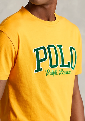 T-Shirt Ralph Lauren Custom Slim Fit Con Logo Bordado