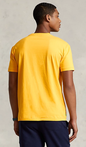 T-Shirt Ralph Lauren Custom Slim Fit Con Logo Bordado