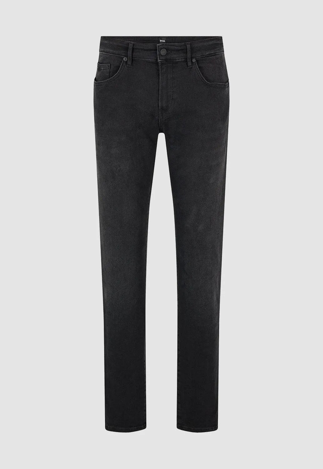 Jeans Boss Slim Fit In Black-Black Supreme-Movement - tiendadicons.com