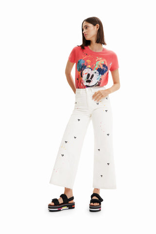 Jeans Culotte Desigual x Disney - tiendadicons.com