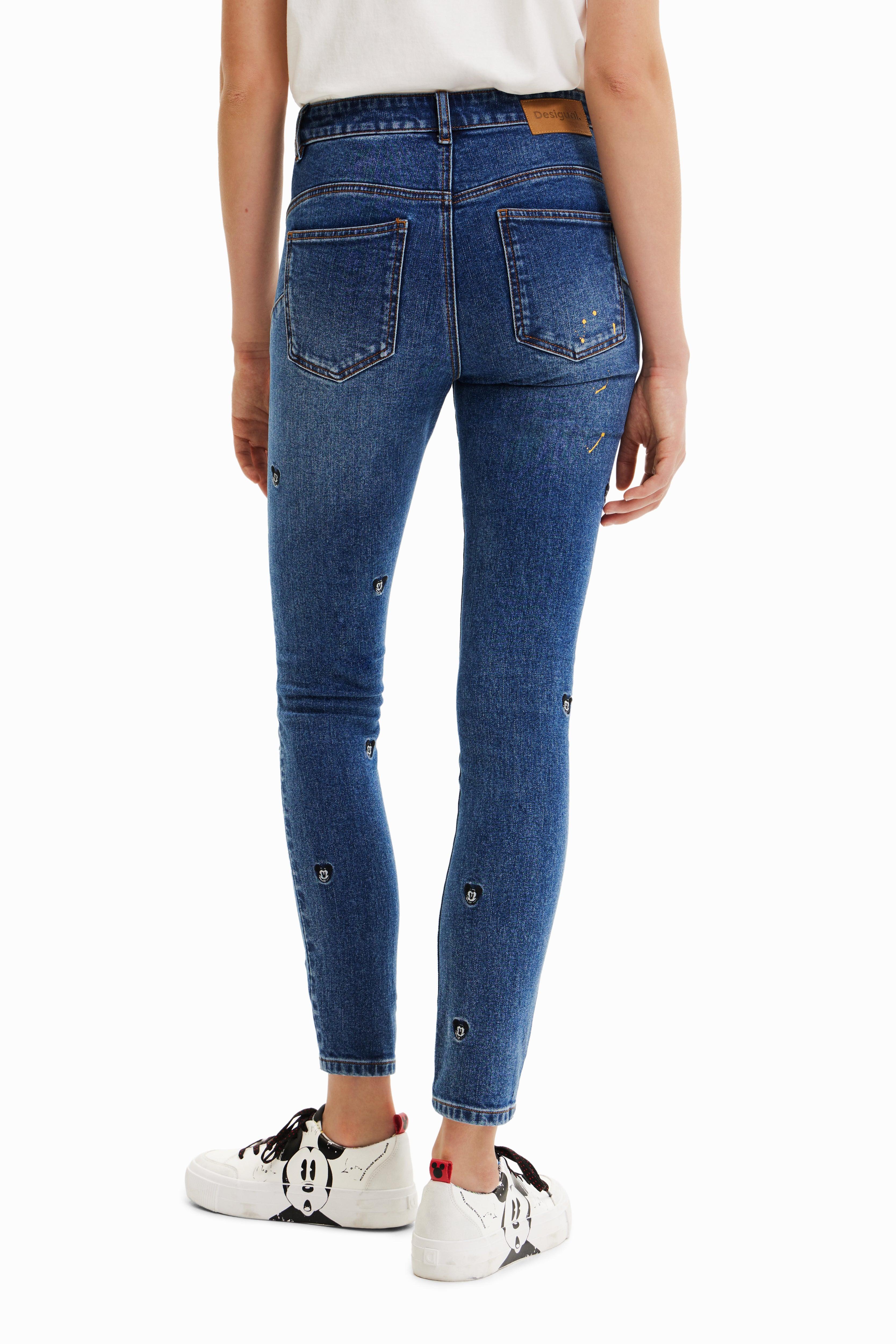 Jeans Desigual x Disney Slim - tiendadicons.com