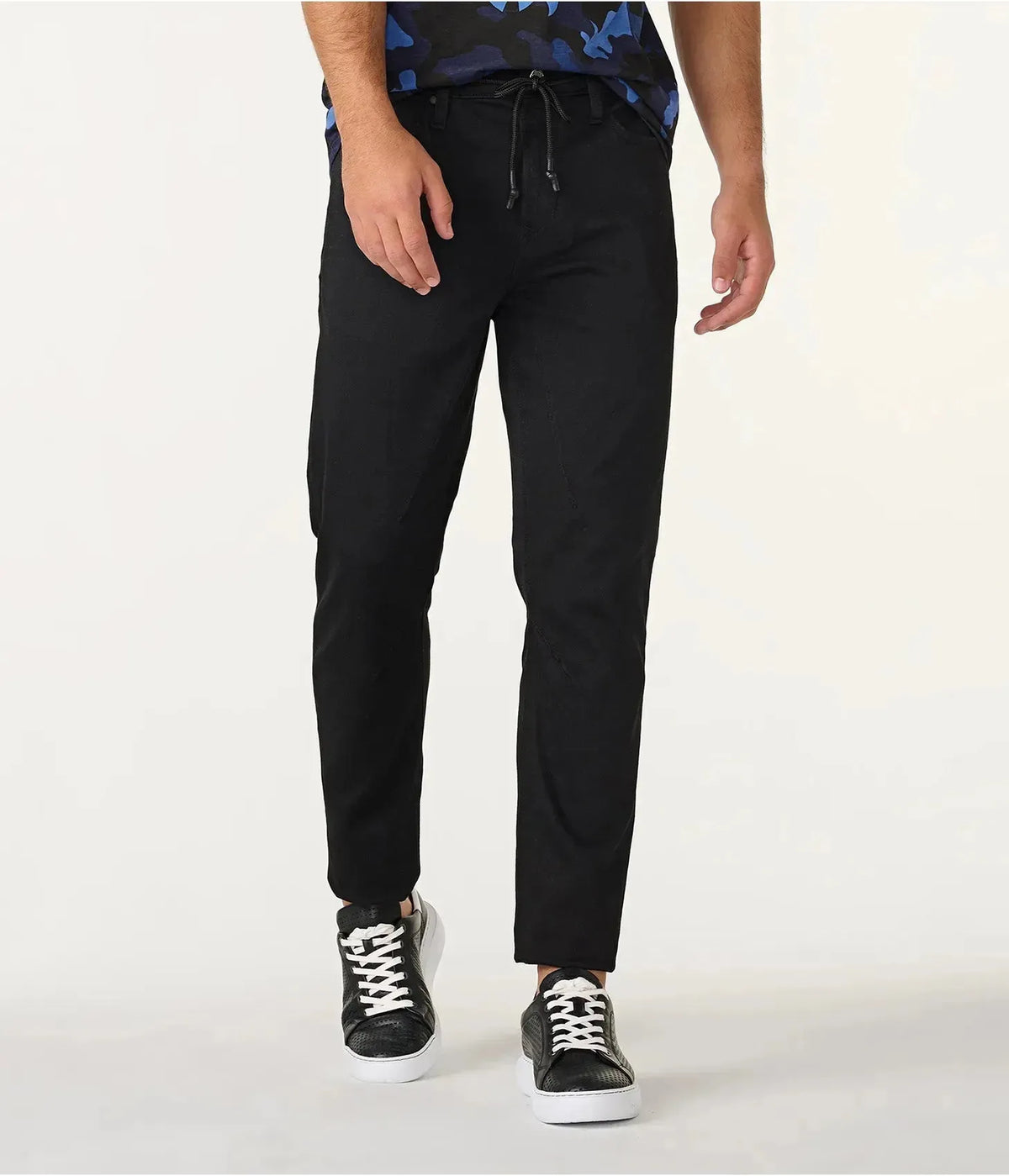 Strech Denim Karl Lagerfeld 5 Pocket - Negro - tiendadicons.com