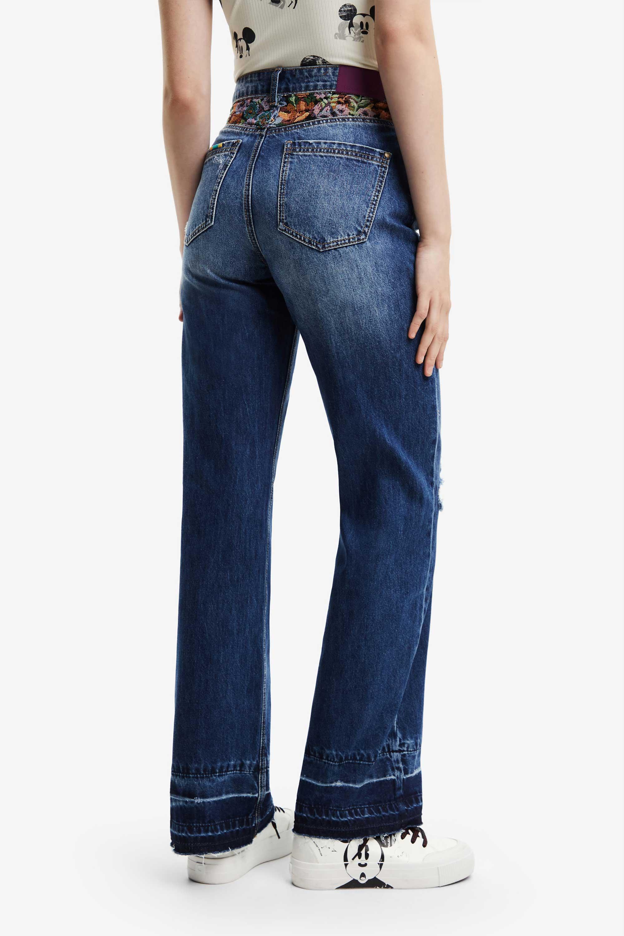 Jeans Vaqueros Wide leg Desigual - tiendadicons.com
