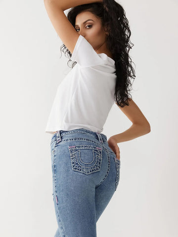 Jennie Super T True Religion Curvy Skinny Jeans 205230 - tiendadicons.com