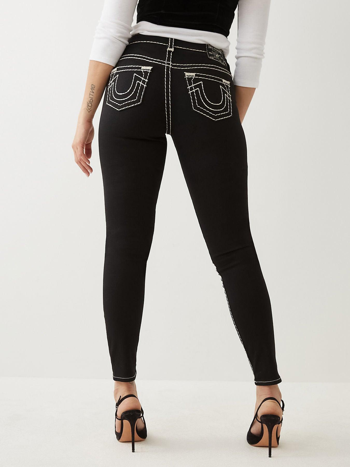 Jennie Super T True Religion Curvy Skinny Jeans 205249 - tiendadicons.com