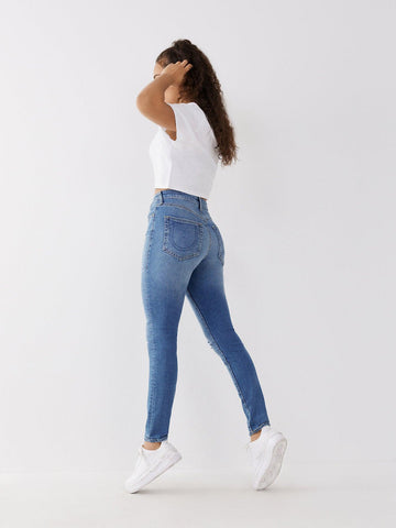 Jennie True Religion High Rise Skinny Jean - tiendadicons.com