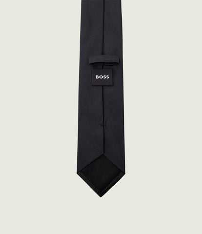 Corbata BOSS 100% de Seda Negro