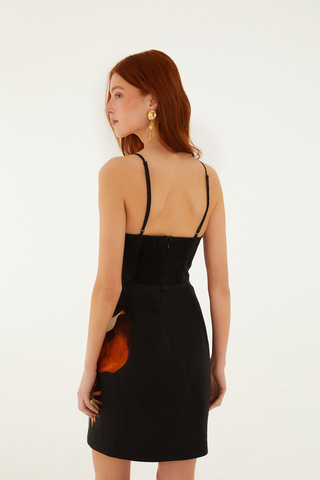Vestido Mini Farm Rio Shell en Lino