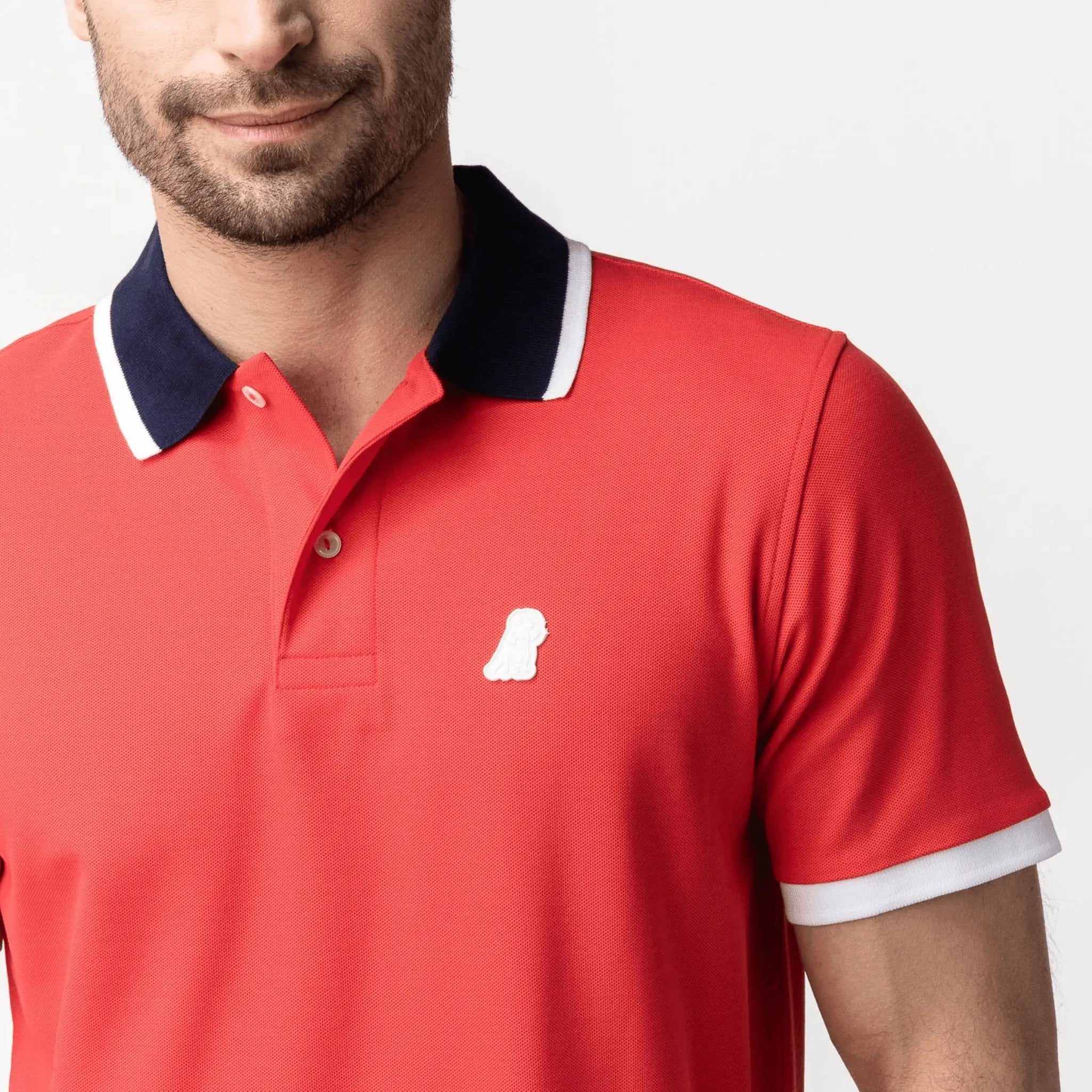 Polo James Bark Contrast Neck Regular fit