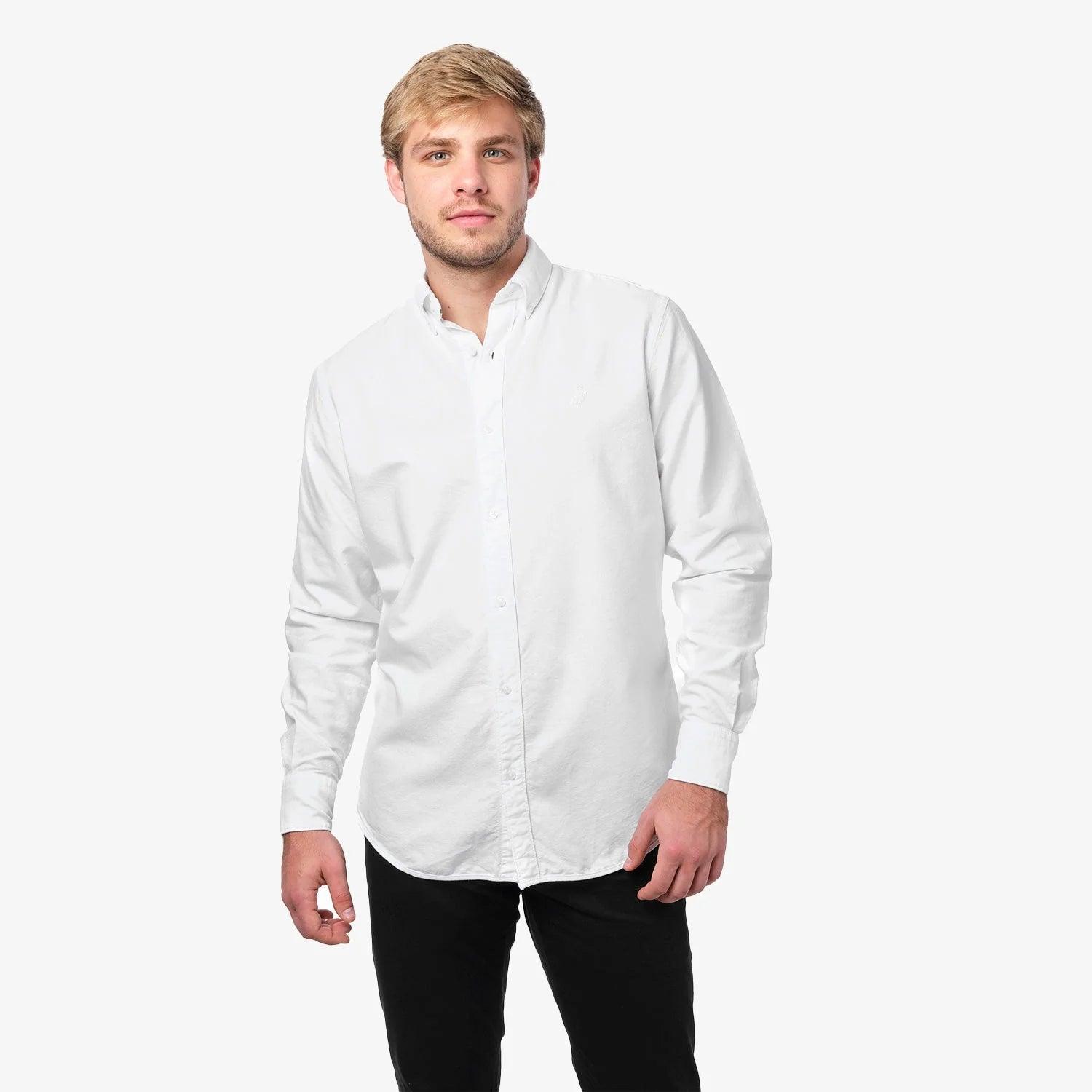 Camisa De Hombre Oxford James Bark Regular fit - tiendadicons.com