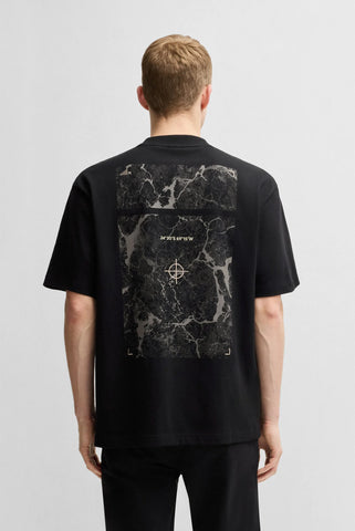 T-Shirt BOSS Nowhere Relaxed Fit de algodón